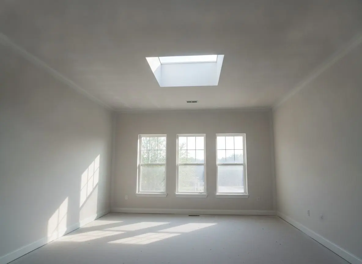 Ceilings skimmed under a skylight in Camp Hill